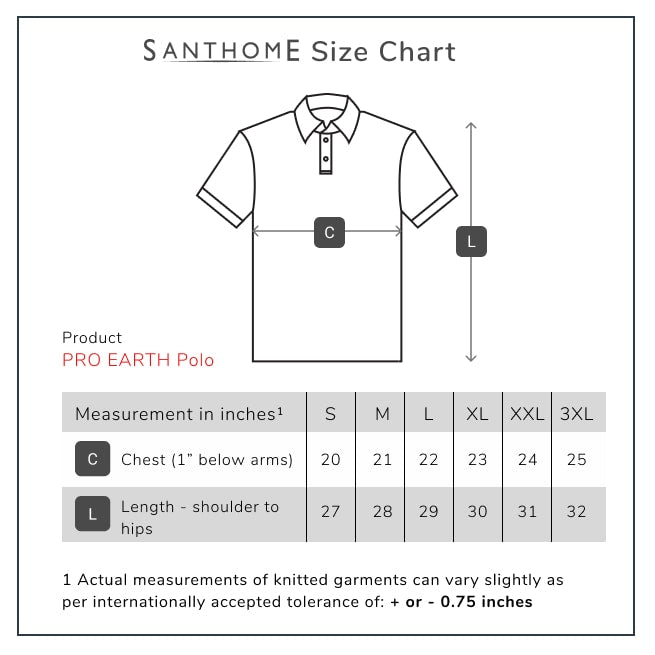 Fully Recycled Polo Shirt by Santhome