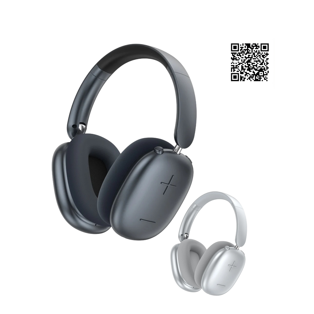 WELLZ Bluetooth 5.4 headset with 33 hours playback