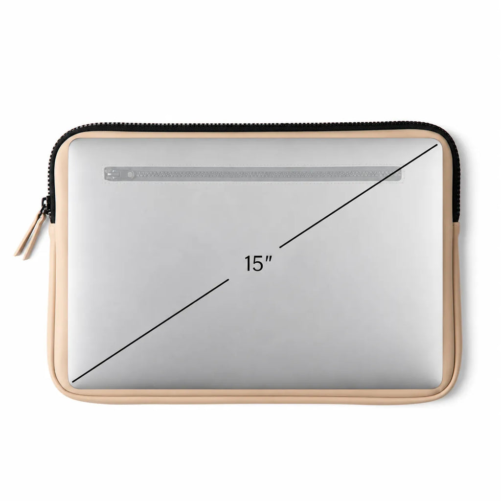 WELLZ 15" Water-Repellent PU Laptop Case