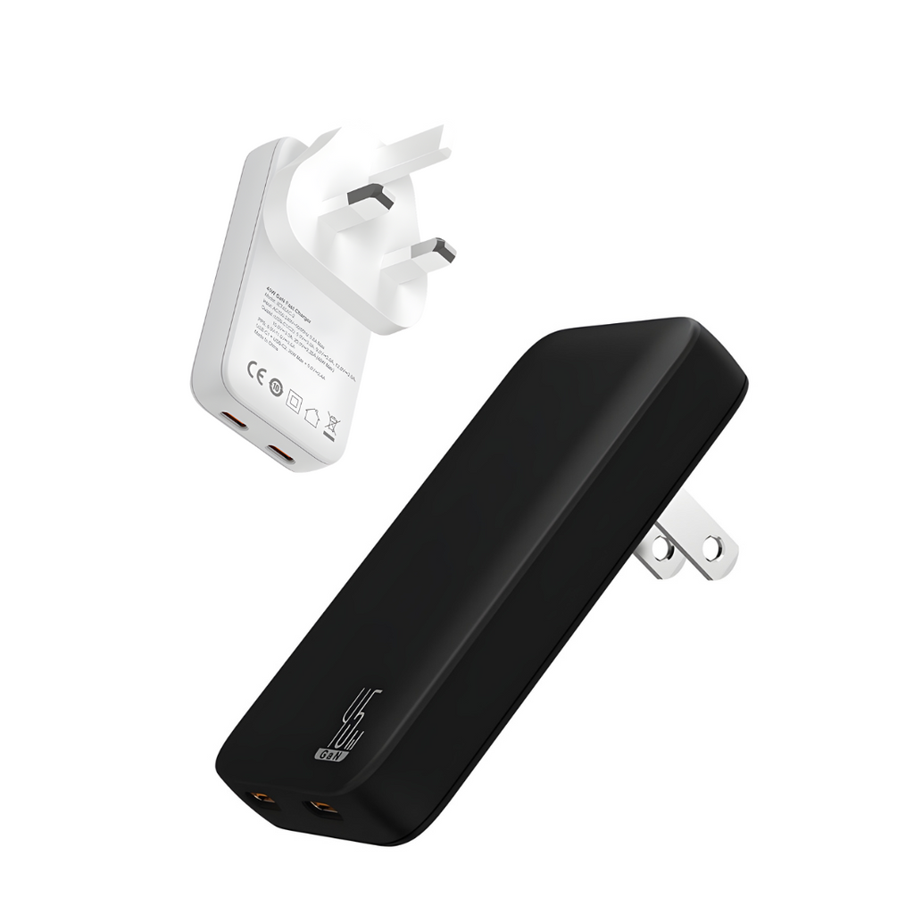 Wellz 45W travel adapter for charging devices while travelling