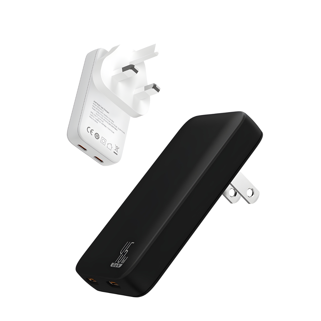 Wellz 45W travel adapter for charging devices while travelling