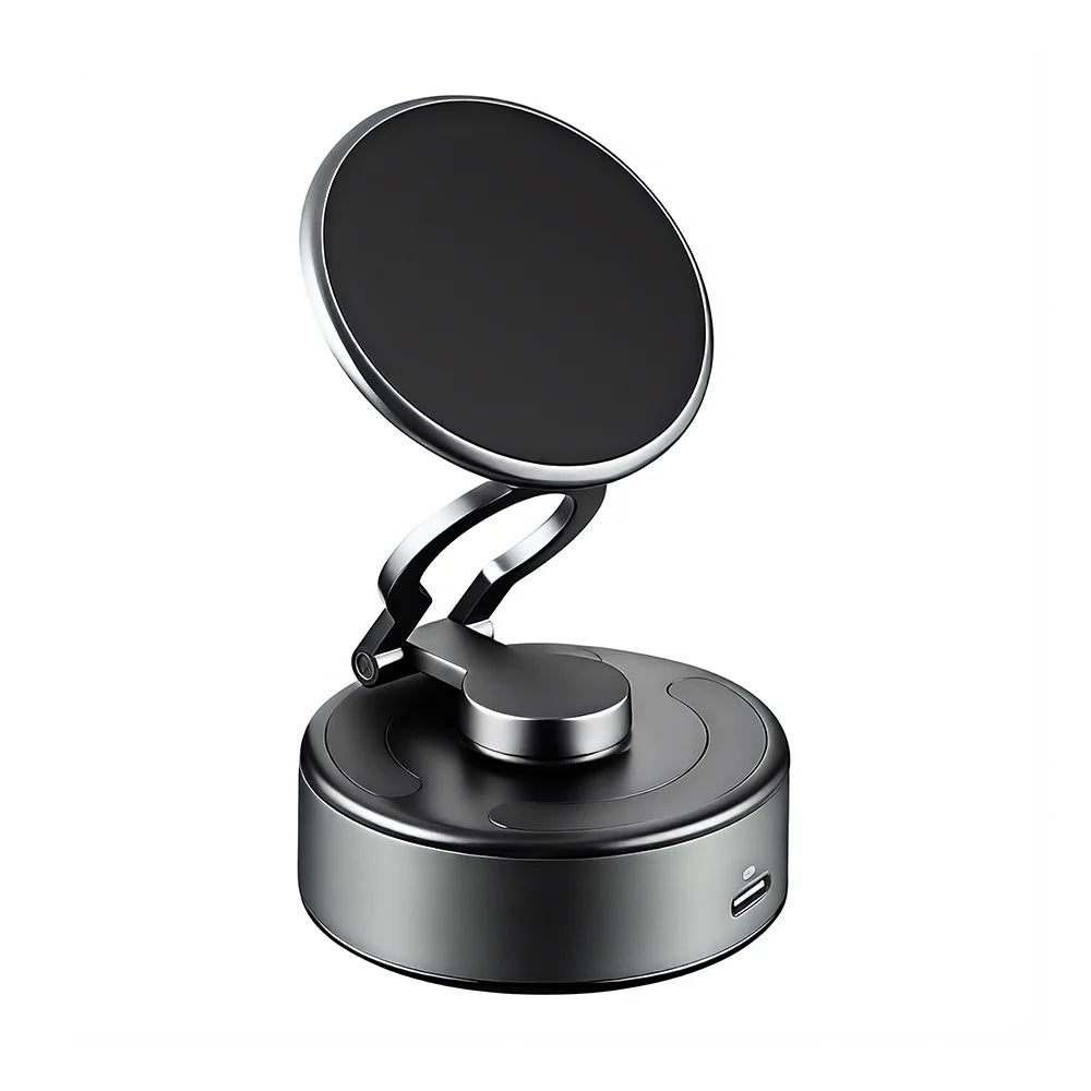 Wellz multi-scenario magnetic vacuum phone holder for car dashboard