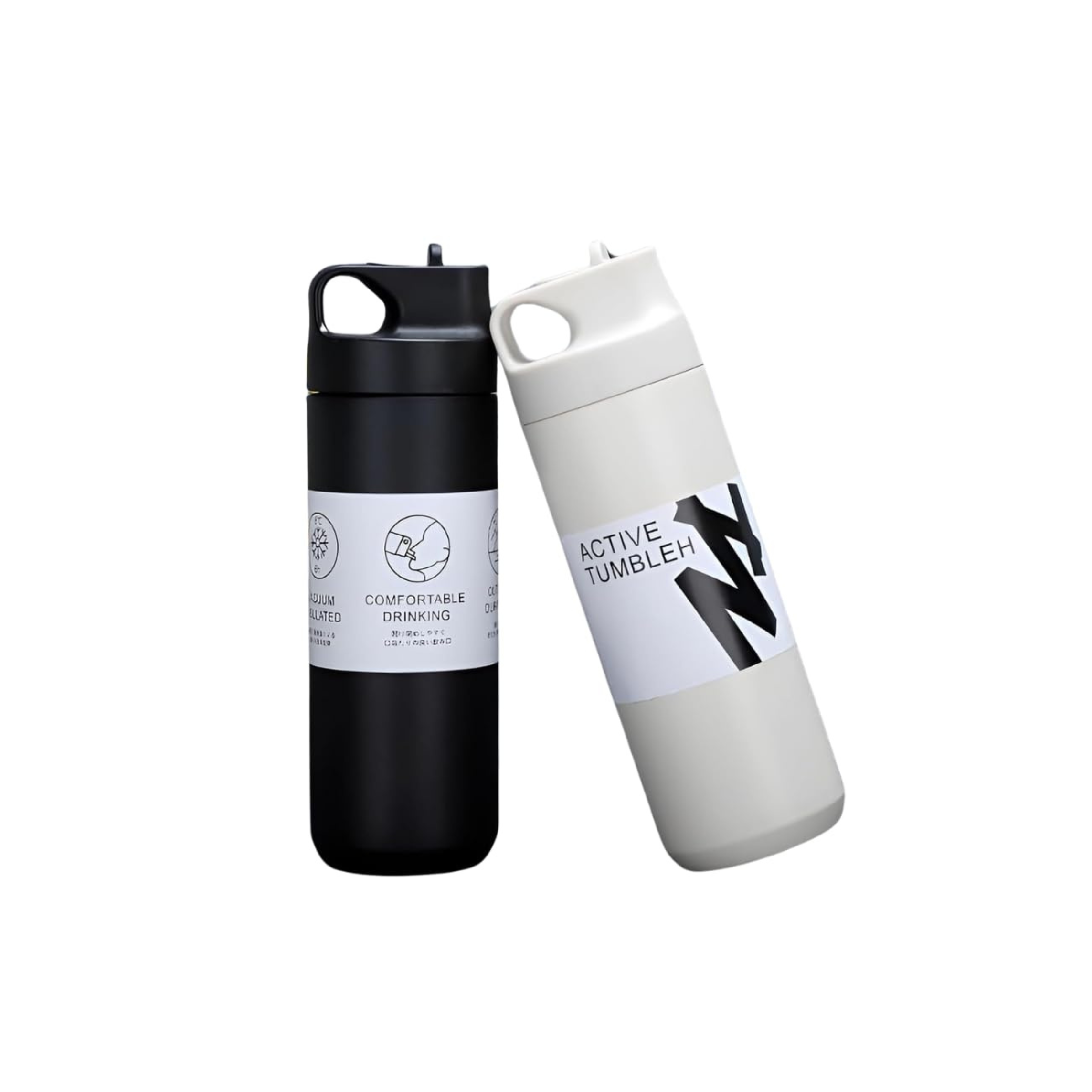 Double Wall Bottle With Sipper – 500ml