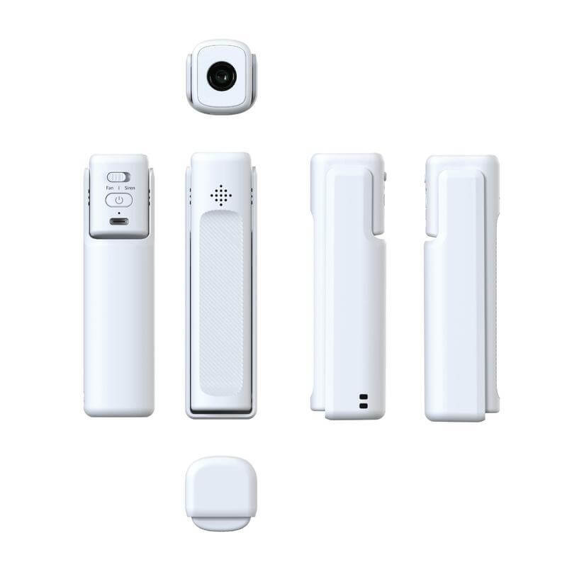 memorii 4-in-1 (Fan, Power bank, Safety Alarm & Torch)