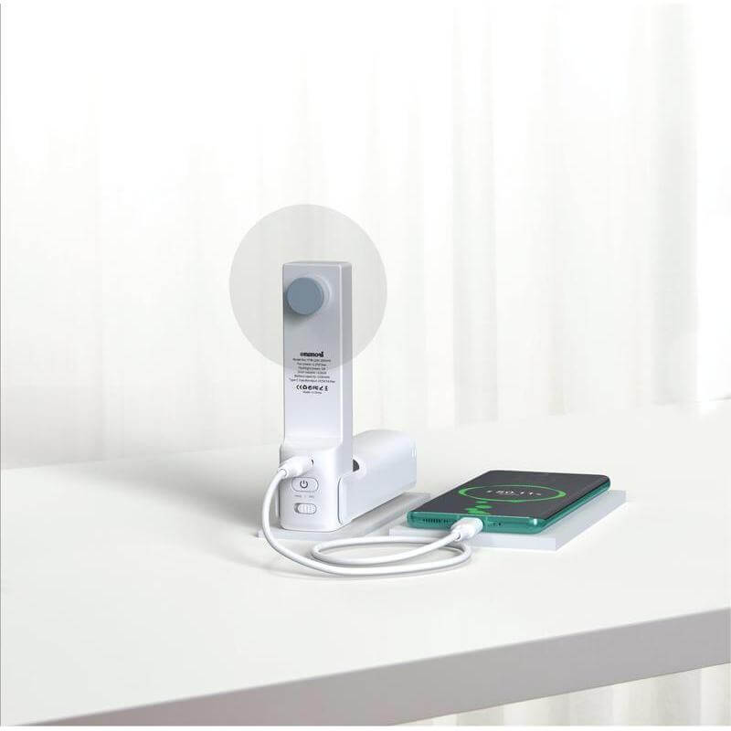 memorii 4-in-1 (Fan, Power bank, Safety Alarm & Torch)