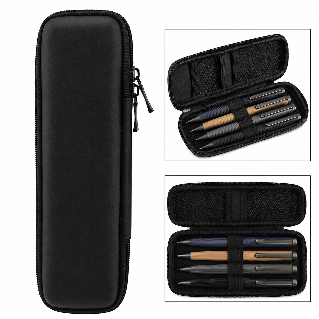 Premium SS & Copper Metal Pen Bundle (4 Pieces)