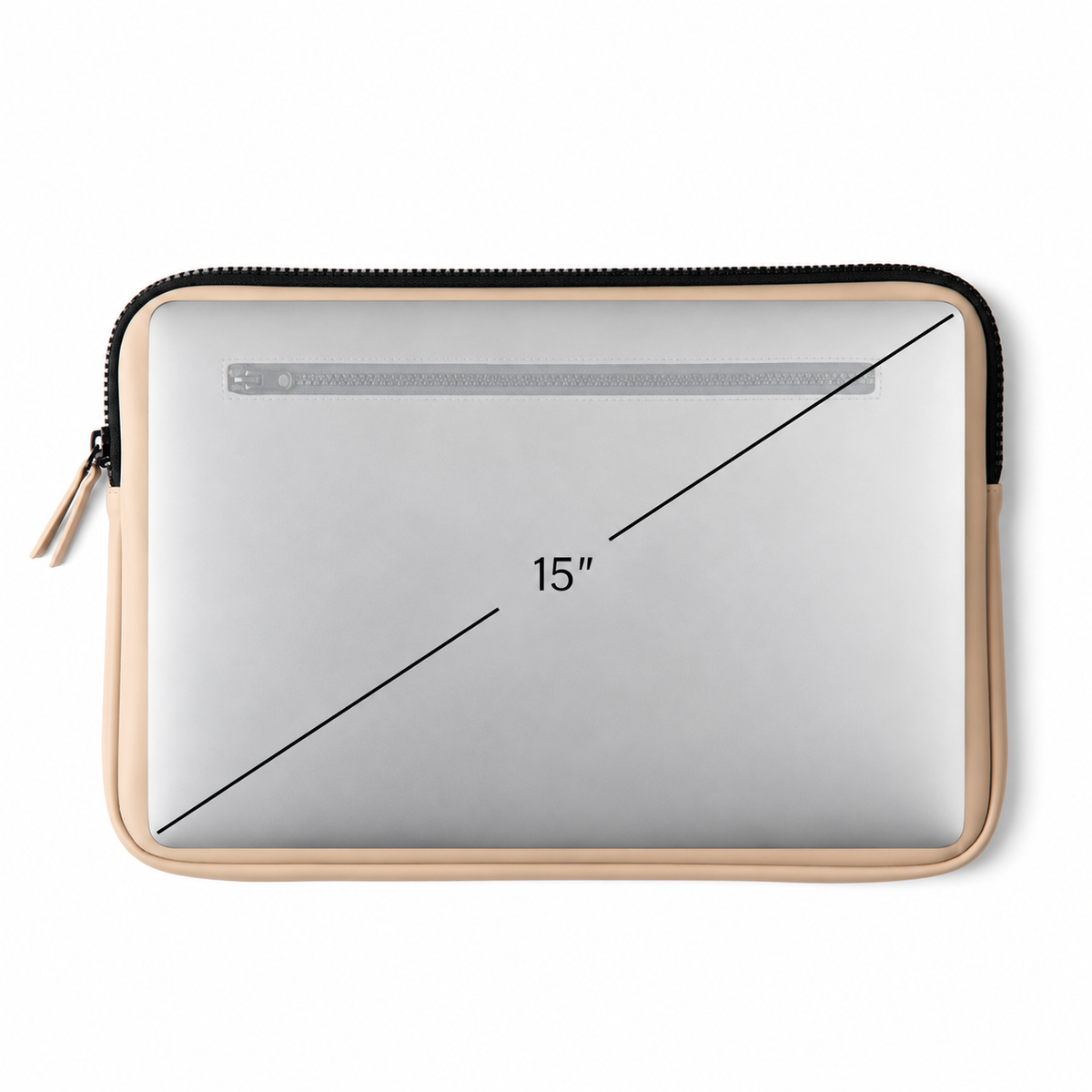 WELLZ 15" Water-Repellent PU Laptop Case