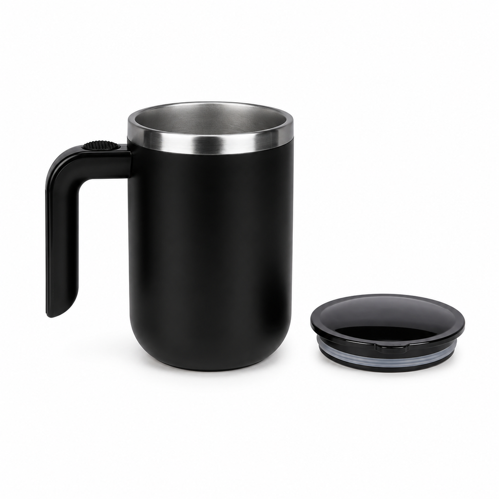Auto-Stirring Coffee Mug by Hans Larsen