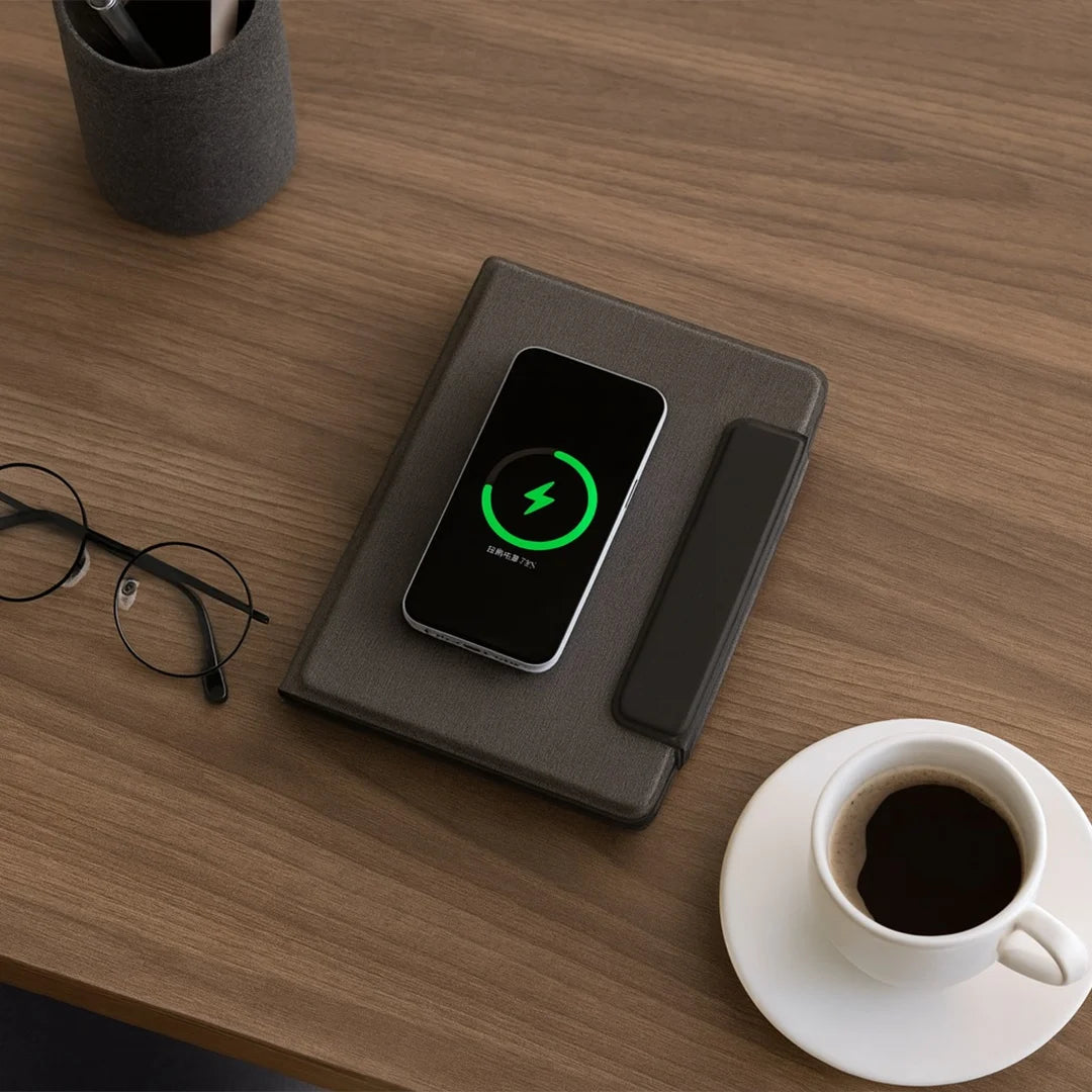 5000mAh Wireless Power Bank Organizer